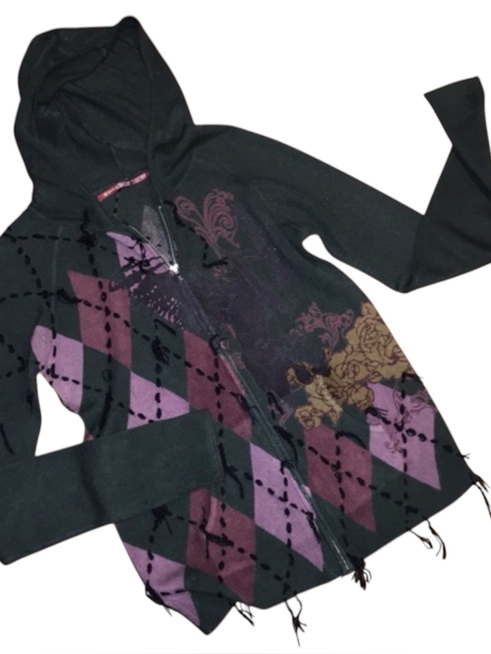 It jeans brand zip up cardigan